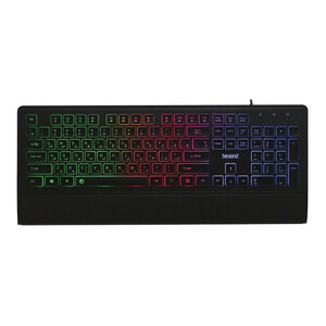خرید کیبورد گیمینگ بی‌اند مدل BK-7210RGB | نورپردازی RGB، کلیدهای چندرسانه‌ای و طراحی ضد آب
