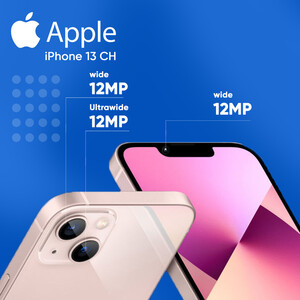 گوشی موبایل اپل مدل iPhone 13 CH دو سیم‌ کارت ظرفیت 256گیگابایت و رم 4 گیگابایت - نات اکتیو