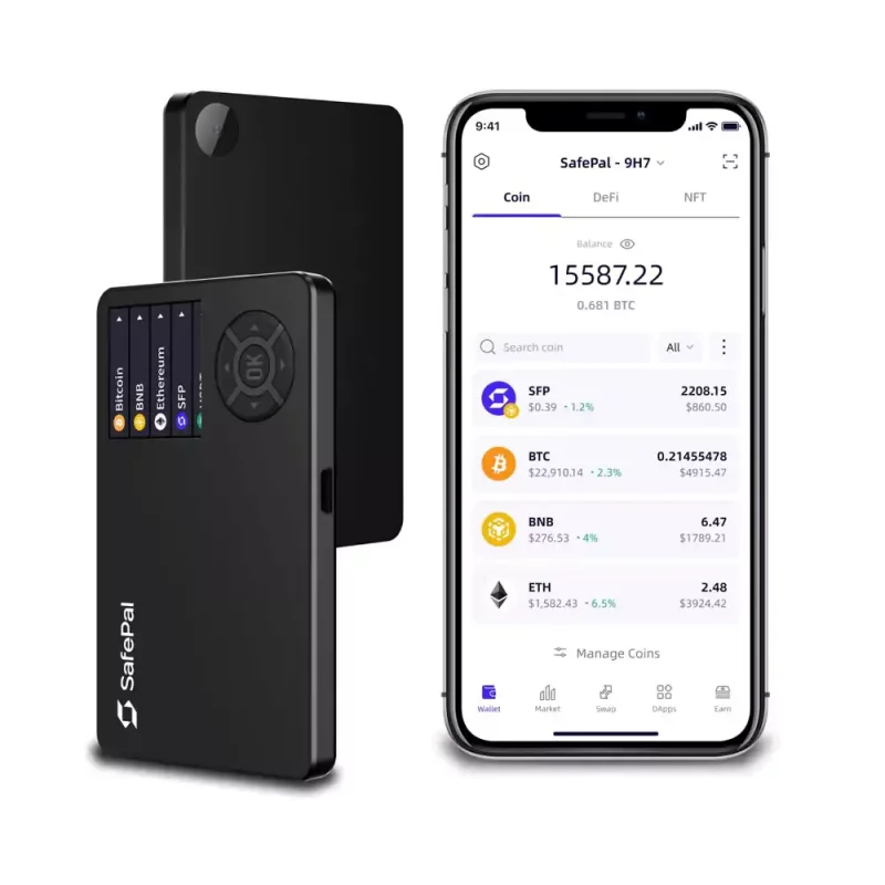 کیف پول سخت افزاری سیف پال اس وان Safepal S1