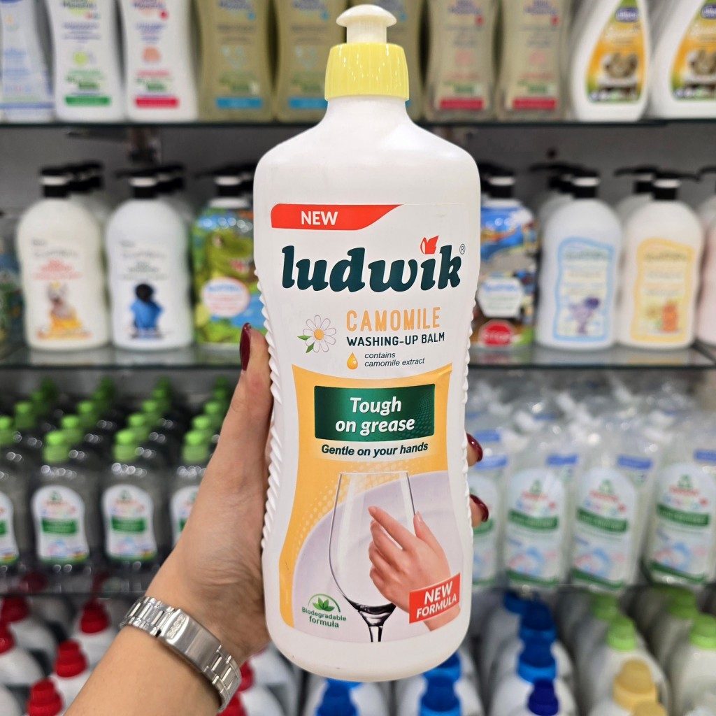 مایع ظرفشویی لودویک Ludwik با رایحه بابونه