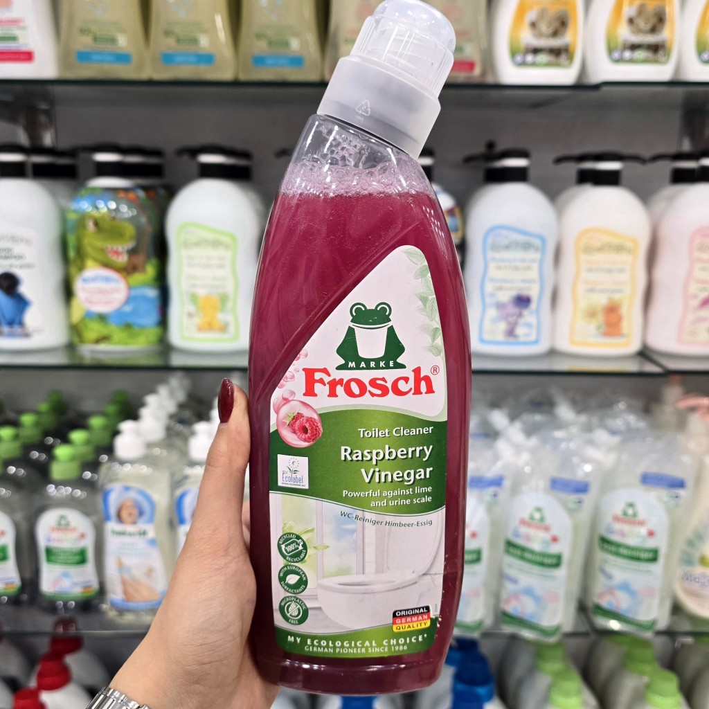 پاککننده توالت فروش Frosch با سرکه و رایحه تمشک