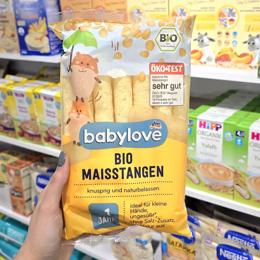 پفک لوله ای بیبی لاو Baby love برای 1+ سال