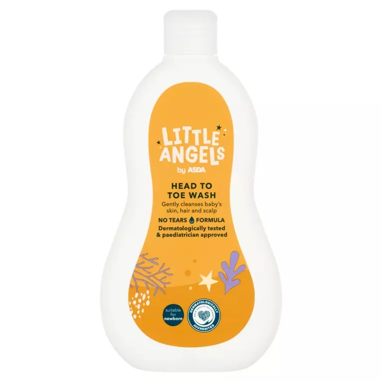 شامپو سر و بدن 500 میل LITTLE ANGELS تولید انگلستان