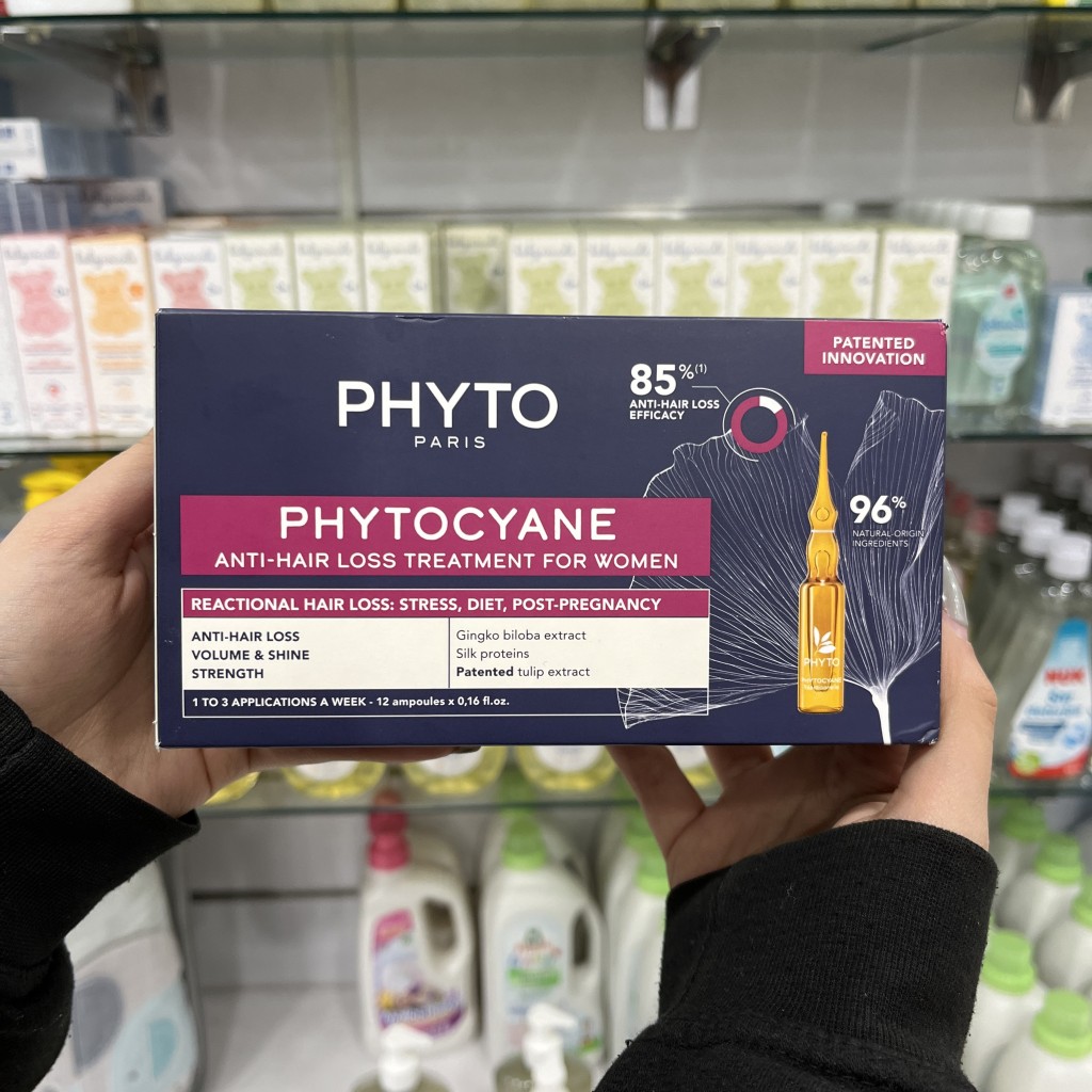 سرم ضد ریزش مو فیتوسیان PHYTOCYANE فیتو Phyto مخصوص بانوان