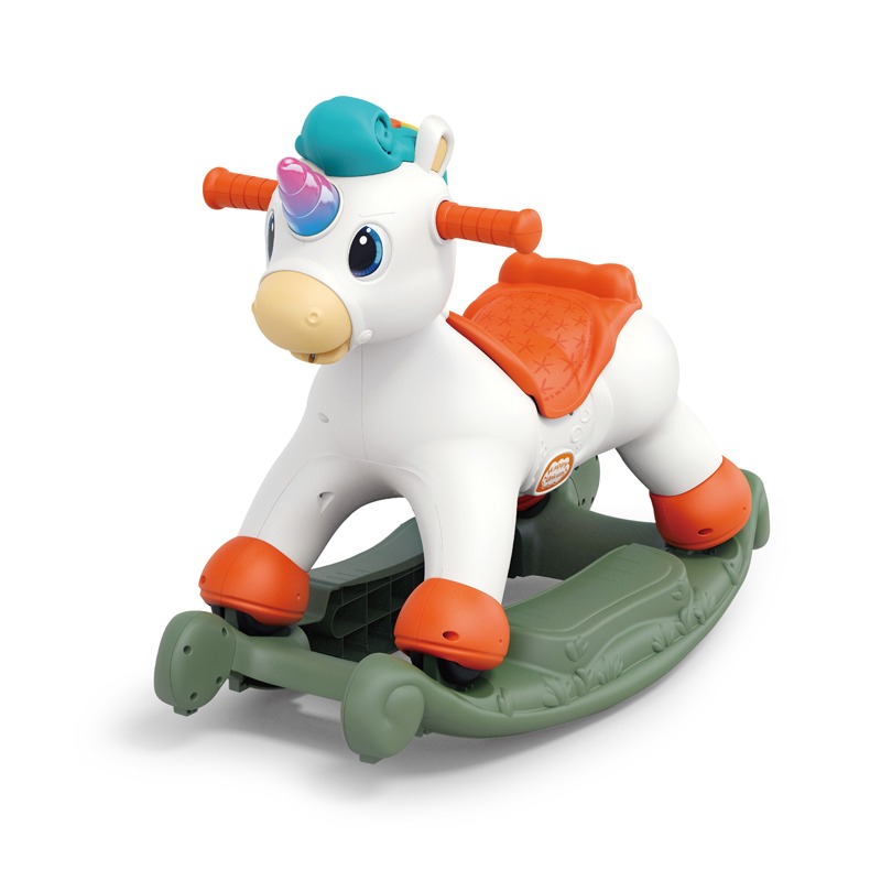 راکر و سه چرخ آموزشی 3 کاره هالی تویز Hola Toys طرح پونی