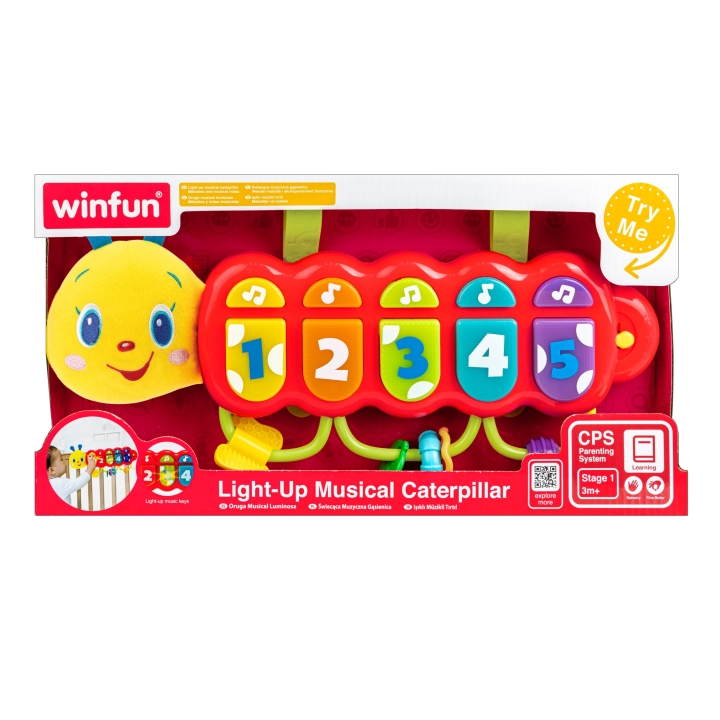کرم ابریشم پیانو چراغ دار وین فان Winfun