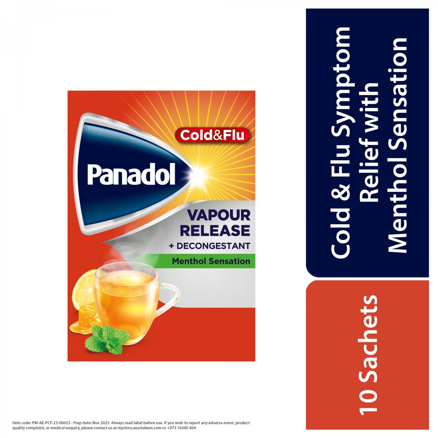 دمنوش سرماخوردگی و آنفولانزا پانادول Panadol