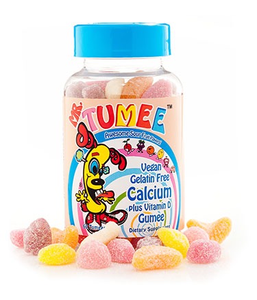پاستیل کلسیم و ویتامین D برند MR. TUMEE