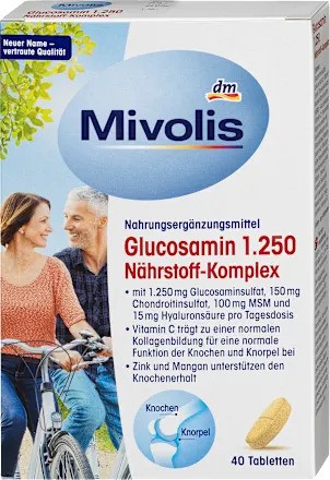 قرص مفصل گلوکوزامین میوولیوس Mivolis