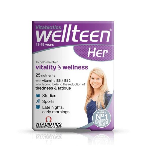 مولتی ویتامین ول تین Wellteen مناسب برای 13-19 سال