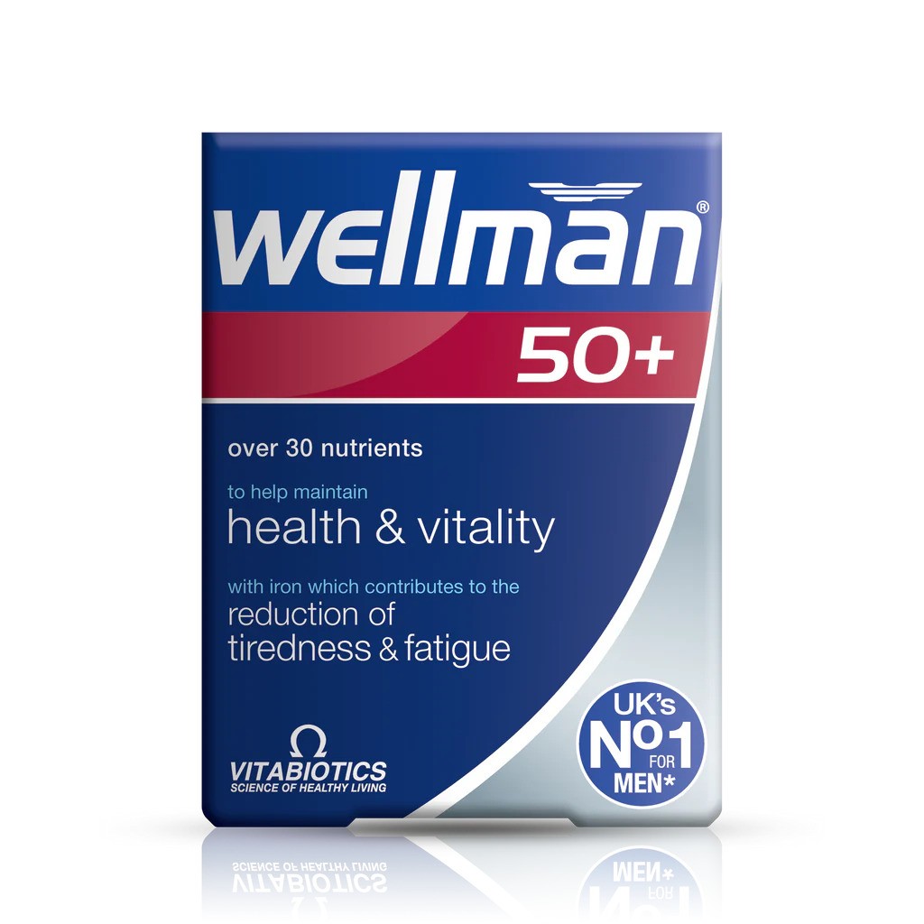 قرص مولتی‌ ویتامین ول‌ من Wellman برای 50+ سال