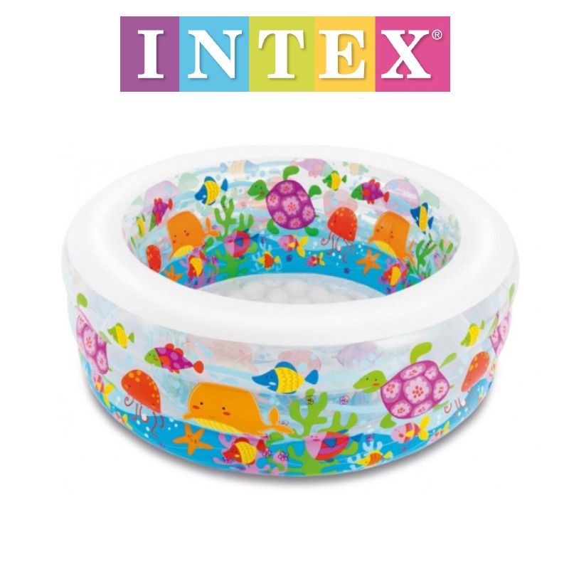 استخر بادی طرح آکواریوم اینتکسintex 57480