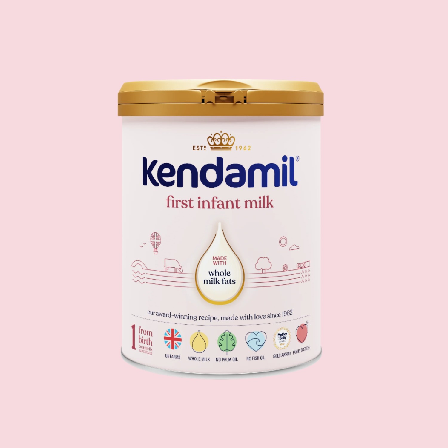 شیر خشک کندامیل Kendamil تولید انگلستان