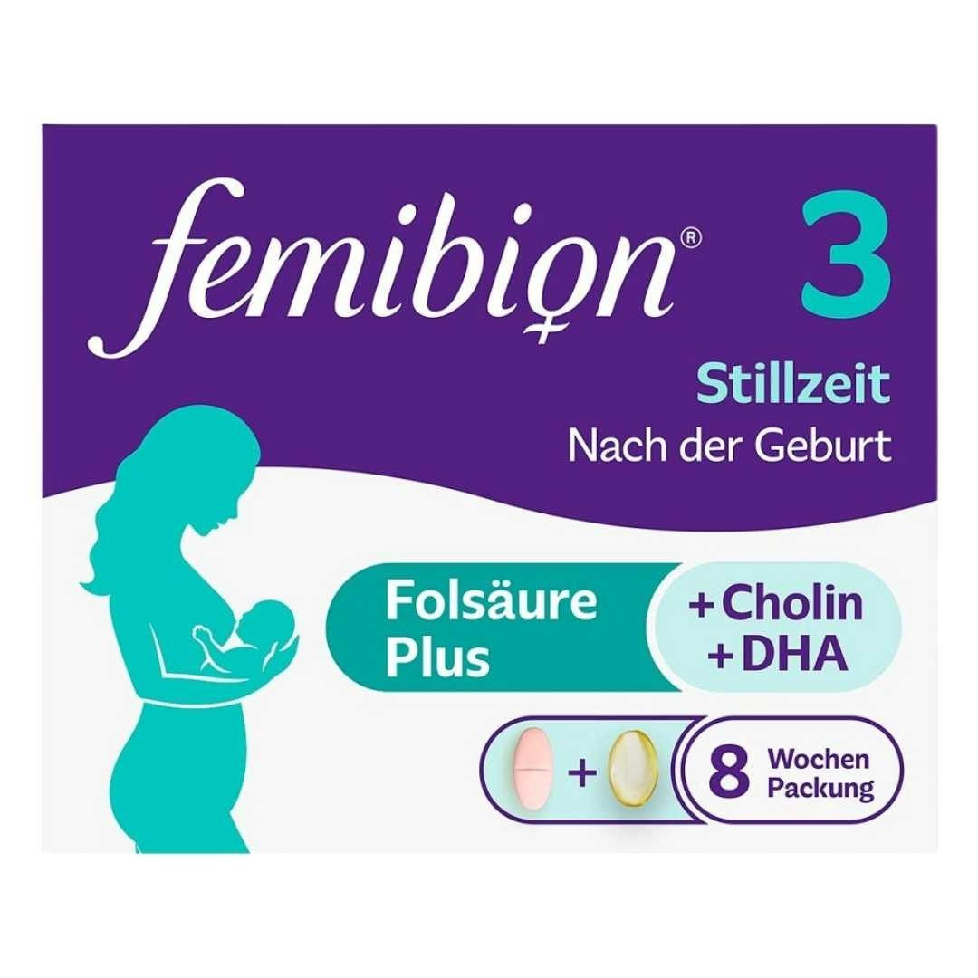 قرص شیردهی  Femibion مرحله سوم