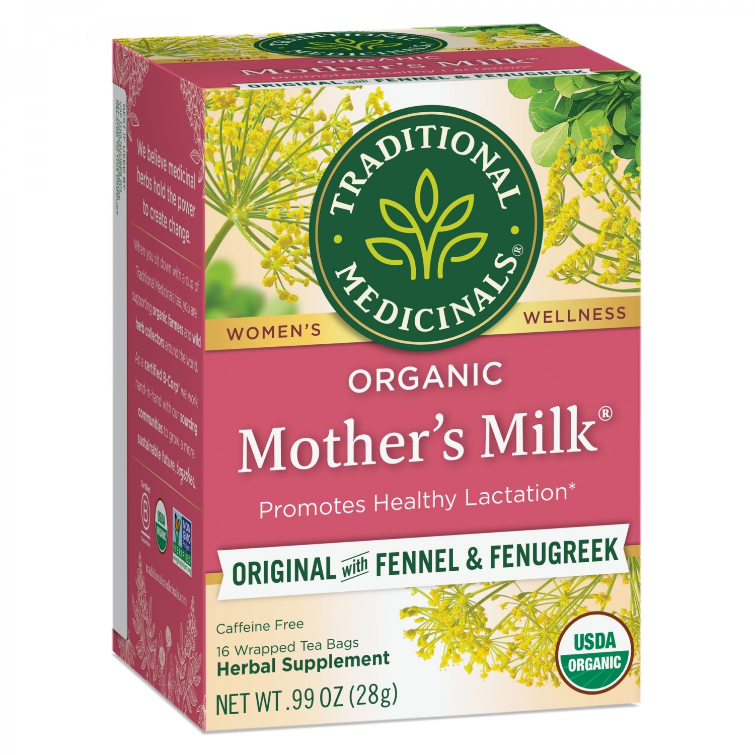 چای گیاهی شیر دهی Traditional Medicinals