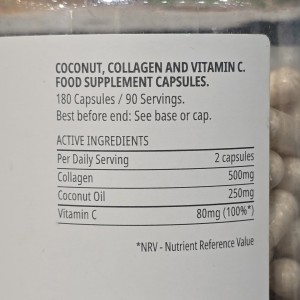 قرص  کوکونات کلاژن مای ویتامینز My Vitamins Coconut Collagen