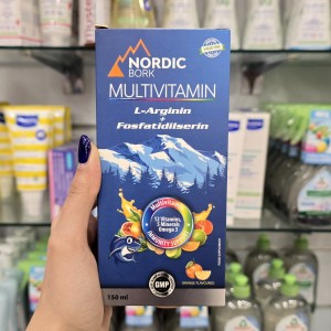 شربت مولتی‌ ویتامین نوردیک Nordic Bork برای 4+ سال