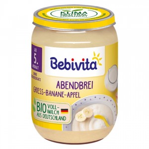 سرلاک آماده شیشه ای ببویتا Bebivita محصول آلمان