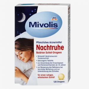 قرص خواب‌آور گیاهی میولیس Mivolis با عصاره سنبل‌الطیب
