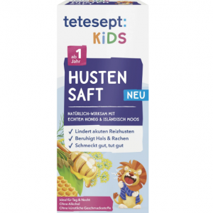 شربت سرفه کودکان tetesept kids تولید آلمان