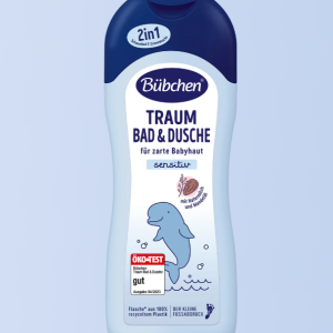 شامپو حمام آرام‌ بخش کودک بابچن  Bübchen Traum Bad & Dusche