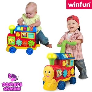 واکر طرح قطار موزیکال 3 کاره برند وین‌ فان winfun