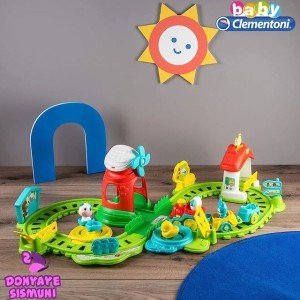 قطار مزرعه برند کلمنتونی baby clementoni