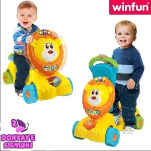 واکر و اسکوتر 3 کاره طرح شیر برند وین‌ فان WinFun