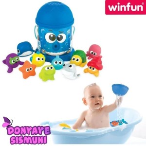پوپت‌ های 10 عددی سطلی طرح اختاپوس وین‌ فان winfun
