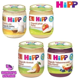 پوره ارگانیک 125 گرمی +4 هیپ ترکیه Hipp