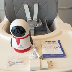 پیجر دوربین تصویری اتاق کودک برند اسپانیایی کیکابو KIKKABOO مدل Penguin