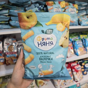 اسنک‌ طبیعی و ارگانیک برند نیان  +12 ماه nyanya
