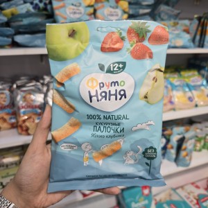 اسنک‌ طبیعی و ارگانیک برند نیان  +12 ماه nyanya