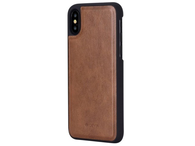کیف چرمی دیویا مدل Magic 2 in 1 Leather Case C0411 مناسب برای گوشی موبایل آیفون X