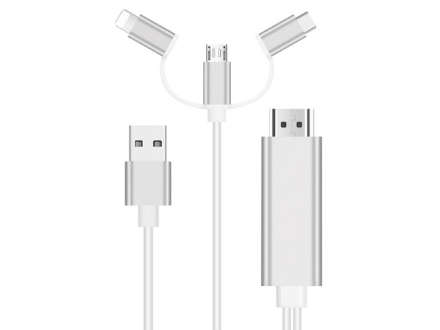 کابل HDMI سه سر اونتن مدل OTN-7537A