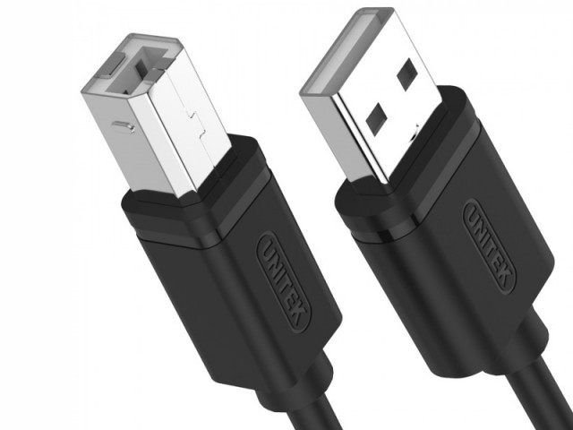 کابل پرینتر یونیتک مدل Y-C421GBK به طول 5 متر
