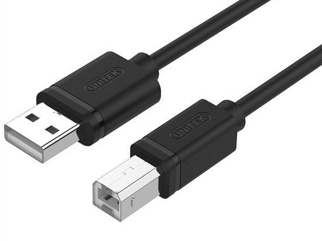 کابل پرینتر یونیتک مدل Y-C4001GBK به طول 2 متر