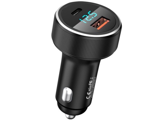 شارژر فندکی فست شارژ ریمکس مدل RCC215