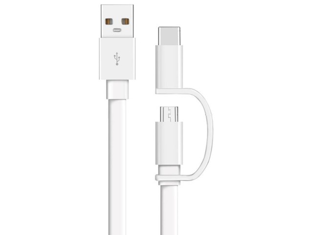 کابل دو کاره USB-C/microUSB هوآوی مدل AP555