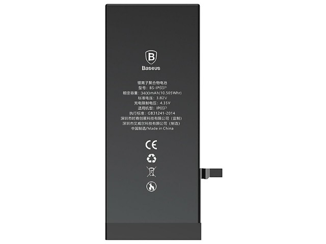 باتری موبایل بیسوس مدل ACCB-BIP6SP با ظرفیت 3400mAh مناسب برای گوشی موبایل اپل iPhone 6S Plus