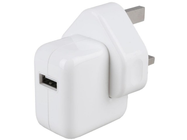 شارژر دیواری اپل مدل 3Pin Power Adapter 12W MD836