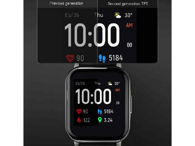 Xiaomi haylou ls02 online smartwatch