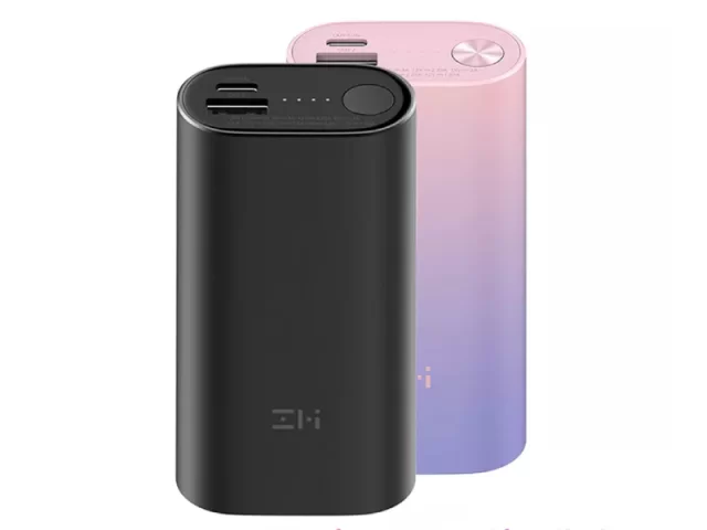 پاور بانک فست شارژ 10000 ميلی آمپر شیائومی مدل Zmi QB818 Power bank fast charge PD30W