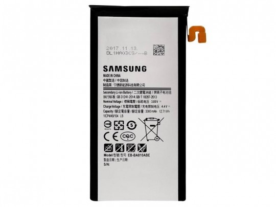 باتری موبایل سامسونگ مدل EB-BA810ABE با ظرفیت 3300mAh مناسب برای گوشی موبایل سامسونگ Galaxy A8 2016/A810