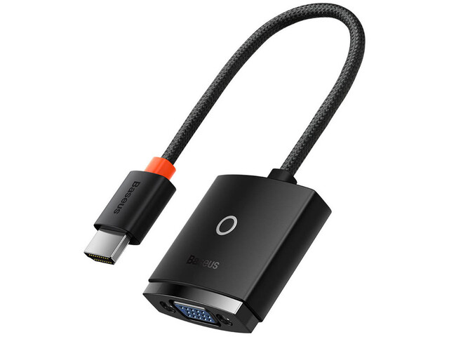 مبدل  HDMI  به VGA بیسوس  مدل  WKQX010001 Lite Series Adapter HDMI To VGA