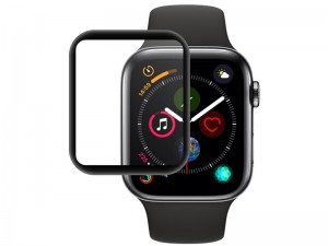 محافظ صفحه نمایش تمام چسب کوتچی مدل C2216-44 4D iWatch Glass مناسب برای ساعت هوشمند اپل واچ 44mm