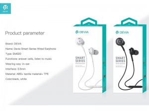 هندزفری دیویا مدل EM020 Smart Series Wired Earphone
