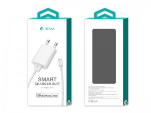 شارژر دیواری دیویا مدل C0416 Smart Charger Suit بهمراه کابل لایتنینگ