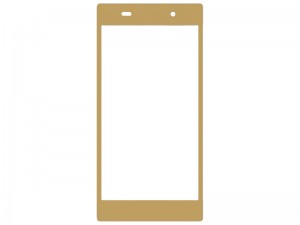 محافظ صفحه نمايش جلو و پشت گوشی مدل Colorful Tempered Glass مناسب برای گوشی موبايل سونی Z1