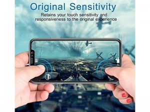 محافظ صفحه نمايش تمام چسب مدل Full Cover 5D Glass مناسب برای گوشی موبايل ال جی V30